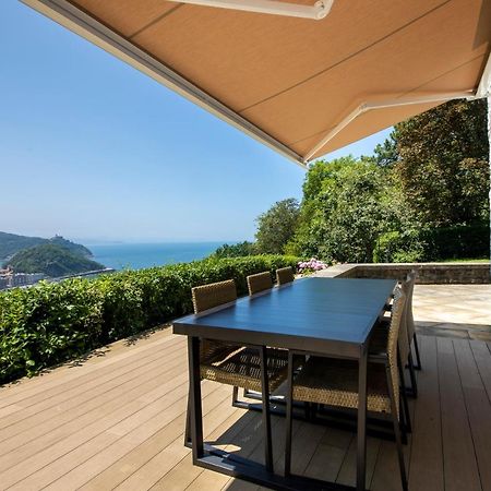 Amazing Views Over San Sebastian In A Family Cottage Exterior photo